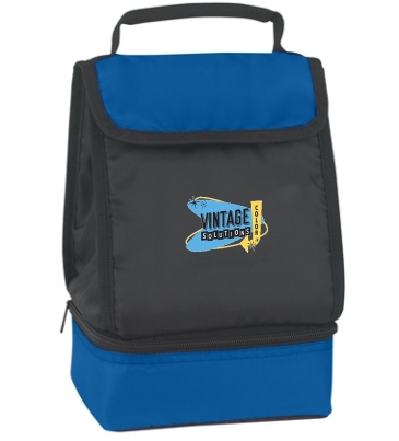 Dual Compartment Lunch Bag