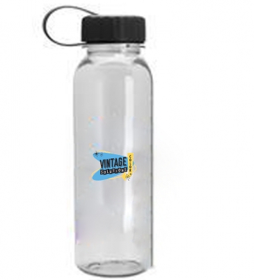 24oz Bottle -Tethered Lid - Digital Imprint