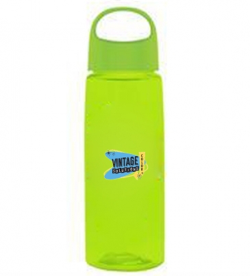 26 oz. Flair Bottle With Oval Crest Lid