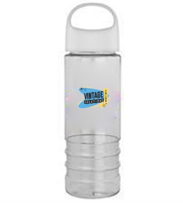 Salute - 24 oz. Bottle With Oval Crest Lid