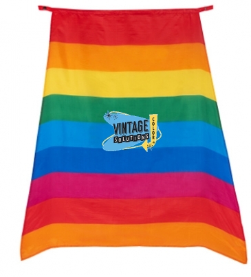 Flying Pride Rainbow Cape