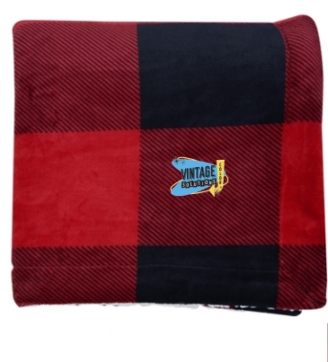 Buffalo Plaid Sherpa Blanket