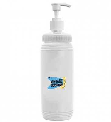 16 oz. The Pint Pump Bottle With View Stripe