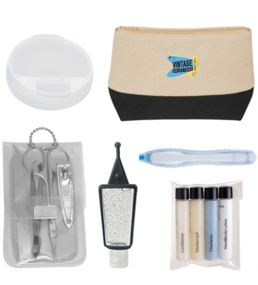Allure Cosmetic Bag Travel Kit