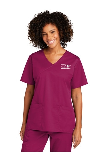 WonderWink® Women’s WorkFlex™ Mock Wrap Top