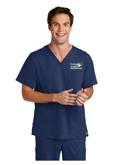 WonderWink® Men's Premiere Flex™ V-Neck Top