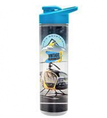 Full Color Wrap 16 oz. Insulated Bottle With Drink Thru Lid