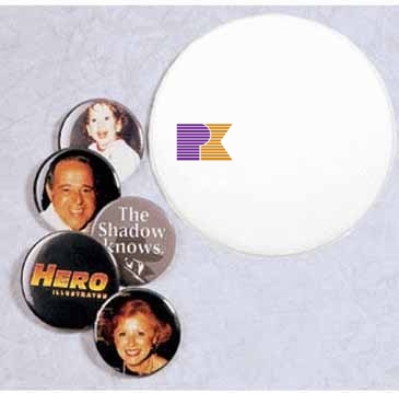 2 1/4” Metal Pinback Buttons