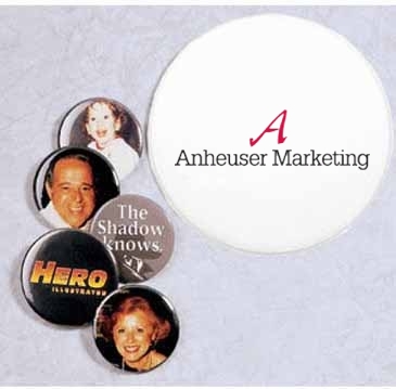 2 1/4” Metal Pinback Buttons