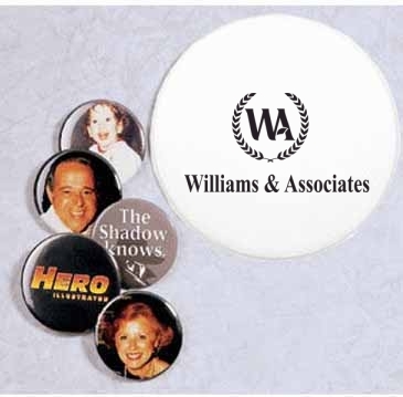 2 1/4” Metal Pinback Buttons