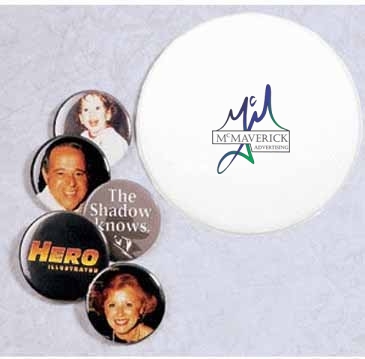 2 1/4” Metal Pinback Buttons