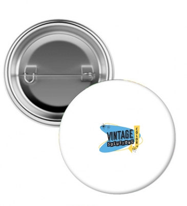 1 ½" Full Color Pin Back Button