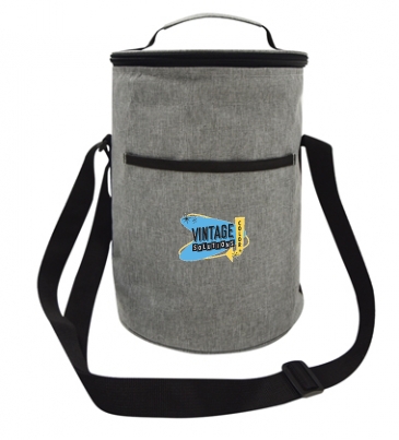 Gather Round Heathered Cooler Bag