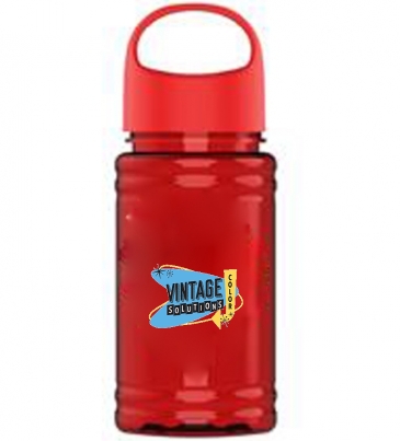 UpCycle Mini - 16 oz. RPET Bottle With Oval Crest Lid