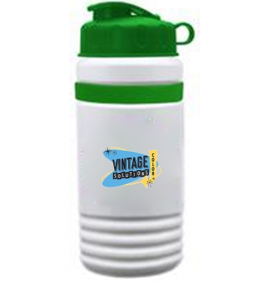 20 oz. UpCycle RPET Bottle With Flip Lid & Grip Band