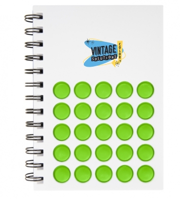 Push Pop Spiral Notebook