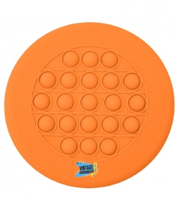 Push Pop Stress Reliever Flying Disc