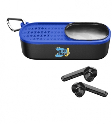 Power Slide Wireless Earbuds & Speaker