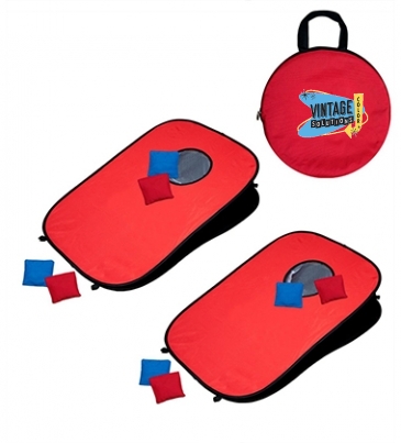 Portable Pop-Up Cornhole Set