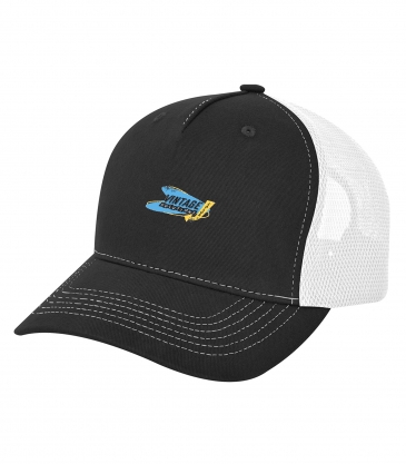 Pat Infield 5-panel Budget Mesh Back Cap With Woven Patch