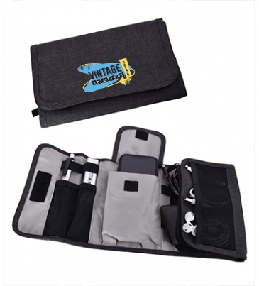 Folding Electronics Tech Organizer