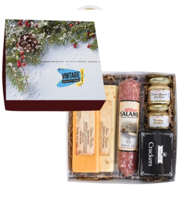 Deluxe Charcuterie Gourmet Meat & Cheese Set Chairman Gift Box