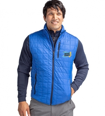 Rainier PrimaLoft® Mens Eco Insulated Full Zip Puffer Vest
