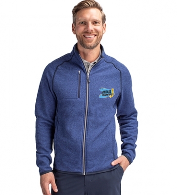 Mainsail Sweater-Knit Mens Full Zip Jacket
