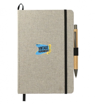 5.5" x 8.5" Recycled Cotton Bound JournalBook® Set