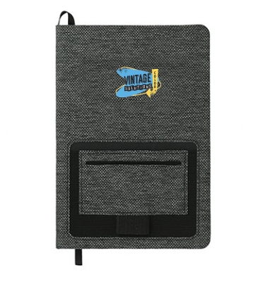 5.5” x 8.5” Vila Recycled PET Bound Notebook