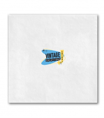 6" X 6" 3-Ply Full Color Tissue Napkin