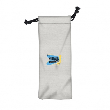 6" W X 15.5" H Wine Drawstring Bag