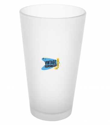 16 oz Frosted Pint Glass