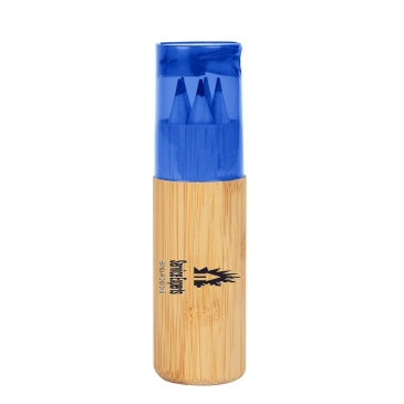 5-Piece Colored Pencil Set in Tube With Dual Sharpener