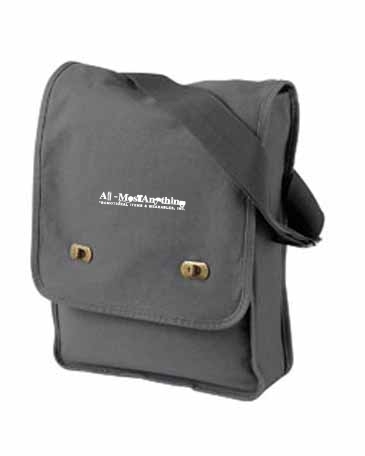 Authentic Pigment Pigment-Dyed Canvas Field Bag