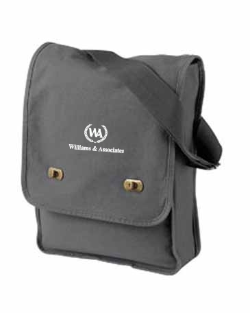 Authentic Pigment Pigment-Dyed Canvas Field Bag