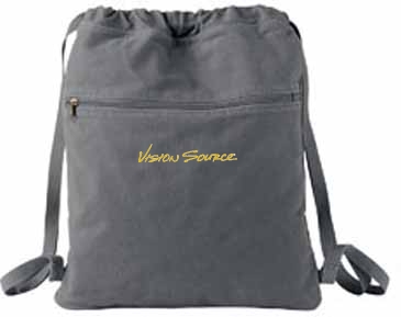 Authentic Pigment Pigment-Dyed Canvas Cinch Sack