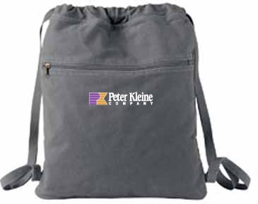 Authentic Pigment Pigment-Dyed Canvas Cinch Sack