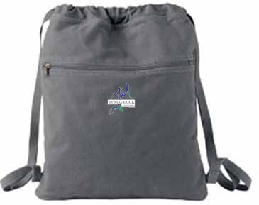 Authentic Pigment Pigment-Dyed Canvas Cinch Sack
