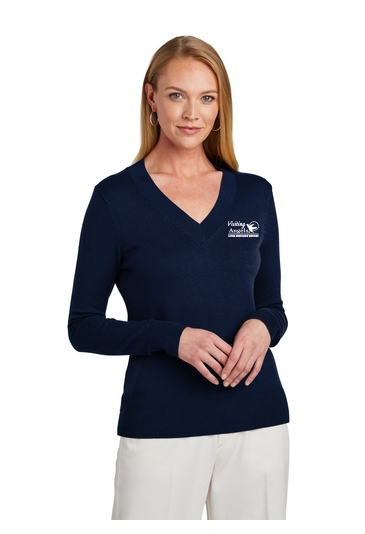 Brooks Brothers® Women’s Cotton Stretch V-Neck Sweater