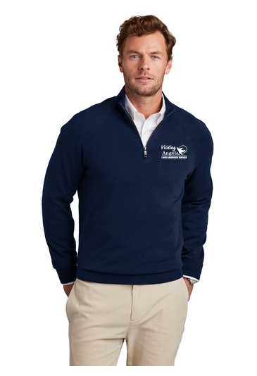 Brooks Brothers® Cotton Stretch 1/4-Zip Sweater
