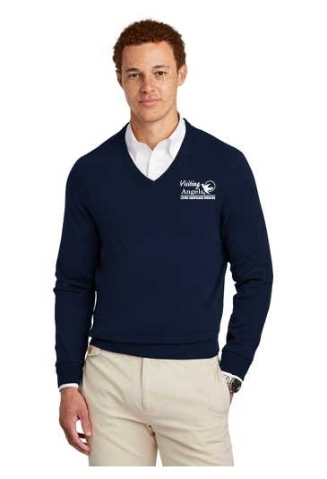 Brooks Brothers® Cotton Stretch V-Neck Sweater
