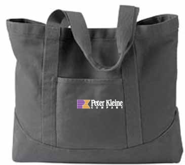 Authentic Pigment Pigment-Dyed Large Canvas Tote