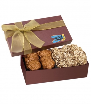 The Executive Gift Box_Almond Butter Crunch & Caramel Cashew Turt