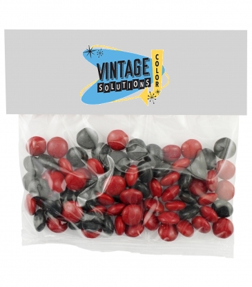 Candy Bag With Header Card (Large)-Corporate Color Chocolates