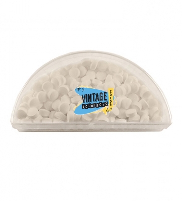 Half Moon Acrylic Show Piece_Chocolate Littles, Hearts, Colored C