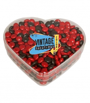 Heart Acrylic Show Piece_Corporate Color Chocolates