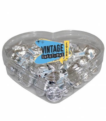 Heart Acrylic Show Piece_Hershey Kisses