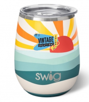 14 Oz. Swig Life™ Sun Dance Stemless Wine Cup