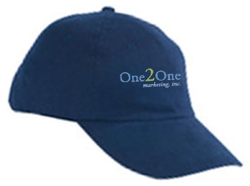 5-Panel Brushed Twill Unstructured Cap